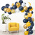 JOYMEMO Navy Blue and Gold Balloons 100PCS of DIY Balloon Garland Arch Kit Metallic Gold Confetti Balloon Tape Strip for Wedding, Graduation, Baby Shower, Birthday Party Decorations JOYMEMO Navy Blue and Gold Balloons 100PCS of DIY Balloon Garland Arch Kit Metallic Gold Confetti Balloon Tape Strip for Wedding, Graduation, Baby Shower, Birthday Party Decorations