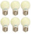 25 Watt Equivalent G15 LED Vanity Light Bulbs (6-Pack) Warm White 2700K E26 Medium Base LED Globe light 180 lumens