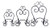 Deco 79 Metal Easel (Set of 3), 14"/12"/10"