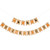 2 Sets Happy Halloween Burlap Banners Halloween Bunting Garland Pumpkins and Wizards Burlap Banner for Halloween Party Decoration, 2 Styles