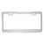 Grand General 60440 Chrome License Plate Frame with 2 Holes