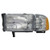 TYC 20-3017-78-9 Dodge Ram Pickup CAPA Certified Replacement Left Head Lamp