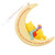 2015 Hallmark Keepsake Ornament Disney Winnie the Pooh Collection Baby 's First Christmas
