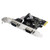 2 Port PCIe Serial Expansion Card, PCI Express 1.0 x 1 to Industrial DB9 COM RS232 Converter Adapter Controller for Desktop PC (Will Also Work on PCI-E x4, x8, x16 Slot)