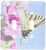 3dRose lsp_25790_2 Butterfly Floral Art Toggle Switch Multi-Color