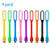 Mini USB Lamp Flexible USB LED Light Lamp for Laptop, Power Bank, Portable Night Light or Reading Lamp Pack of 9(Color as Shown) NaughtyKid Lighting