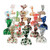 240 (20 Dozen) ~ Holiday Cellophane Bag Assortment ~ Approx. 5 1/2" X 3 1/4" X 11" ~ New ~ Christmas Gift Bags
