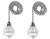Westinghouse Acrylic Diamond Pull Chain (2-Pack)