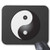 Yin Yang Symbol: Mouse Pad