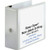 Business Source 5" Locking D-Ring View Binder