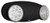 Lithonia Lighting ELM2 LED B M12 Quantum 2-Light  Black LED Emergency Fixture Unit