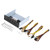 Pomya HDD Power Control Switch, Hard Drive Selector SATA Drive Switcher for Desktop PC Computer