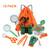 Giveme5 Outdoor Adventure Kit for Kids, 12-in-1 Kids Nature Explorer Kit Bug Catching Outside Exploration Set Educational Toddler Toy for Camping, Hiking, Backyard