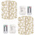 ENUOLI 2 Set Cool White String Lights 8 Modes 50LED Fairy Lights Battery Operated 16.4FT Twinkle Firefly Lights with Remote Timer for Bedroom Patio Garden Wedding Party Festival Indoor Decor