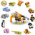 Mesgyno Mini Building Blocks Animals, 12 in 1 Assorted Toy Animal, Stem Building Toy, Party Favor for Kids, Goodie Bags, Birthday, Carnival Prizes?Set of 12