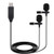 Sumje USB Microphone - Dual Head Lavalier Lapel Mic Professional Clip-on Omnidirectional Microphones for Computer PC,Laptop,YouTube, Video Audio Recording,Interview,Video Conference,Podcast