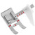 YEQIN Adjustable Guide Sewing Machine Presser Foot - Fits All Low Shank Snap-On Singer, Brother, Babylock, Euro-Pro, Janome, Kenmore, White, Juki, New Home, Simplicity, Elna and More! (Style11)