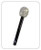Rhode Island Novelty Glitter Microphone - (1)