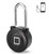 Locker Lock with Fingerprint Padlock Biometric Metal Bluetooth Smart Gym Padlock, Rechargeable USB Backpack Padlock for School Cabinet Office Drawer Suitcase