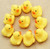BestTopc NEW One Dozen (12) Rubber Duck Ducky Duckie Baby Shower Birthday Party Favors