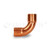 Everflow CCLT0200 Long radius 90 degrees elbow fitting, 2, Copper