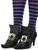 amscan Adult Witch Shoe Covers One Size, Multicolor