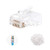 Cable Matters 100 Pack Cat 6 Pass Through RJ45 Modular Plugs for Solid or Stranded UTP Cable / Cat6 Pass Through Connectors