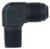 Fragola 482216-BL Black Size (-16) x 1" MPT 90° Adapter Fitting