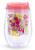 Vera Bradley Women's Wine Glass with Lid Pretty Posies One Size