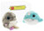 Aurora Set of 2 Plush Animals - Dolphee The Dolphin & Naree The Narwhal