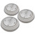 Rite Lite LPL623W White 5 LED Puck Light 3 Count