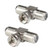 F-Type RG6 Coax Cable Splitter Combiner Adapter Connecter for TV Video Antenna Cable Satellite (2 Pack, 3-Way F-Type Male to 2 Female)