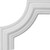 Ekena Millwork PML10X10PM-2 Pompeii Panel Molding Corner, 10 1/2-Inch x 10 1/2-Inch