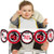 Big Dot of Happiness Happy Little Ladybug 1st Birthday - I Am One - First Birthday High Chair Banner
