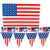US Flag Hanging Banner Patriotic July 4TH American Flag Decorating Kit for Outdoors Set US Flag Hanging Banner Patriotic July 4TH American Flag Decorating Kit for Outdoors Set