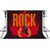 MEETSIOY Rock Star Backdrop Music Stage Guitar Red Wings 10X7ft Photography Background Themed Party Photo Booth YouTube Backdrop LSMT158