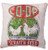 Primitives by Kathy Vintage Feed Sack Style Co-Op Scratch Throw Pillow,
