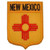 EagleEmblems PM6932 Patch-New Mexico (Shield) (2.875x3.5'')