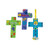 Fun Express - Jumbo Foam Crosses for Easter - Craft Supplies - Foam Shapes - Jumbo - Easter - 24 Pieces
