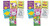 72 pc Easter fun and games mini activity coloring books - Bulk Class / group Pack - easter toys and novelties