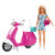 Mattel Barbie Doll & Scooter