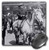 3dRose LLC 8 x 8 x 0.25 Inches Mouse Pad, President Teddy Roosevelt on Horseback in Yellowstone National Park 1903 (mp_97715_1)