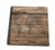 3dRose db_205047_2 Print of Map of World on Wood Memory Book, 12 by 12"