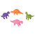 Fun Express - Dinosaur Molded Erasers - Stationery - Pencil Accessories - Erasers - 24 Pieces