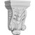 Ekena Millwork COR03X02X04AL 3"W x 1 5/8"D x 4 3/8"H Alexandria Corbel, White