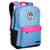 JINX Overwatch D.Va Splash Adult Backpack, Blue/Pink, 18"