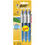 BIC 4 Colours Grip Ball Pens Medium Point (1.0 mm) - Pack of 2+1