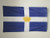 AZ FLAG Kingdom of Greece 1863-1973 Flag 2' x 3' for a Pole - Greek Flags 60 x 90 cm - Banner 2x3 ft with Hole