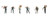 Faller 151072 Miners 6/HO Scale Figure Set