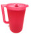 Tupperware New One Gallon Pitcher in Pink with Push Button Seal